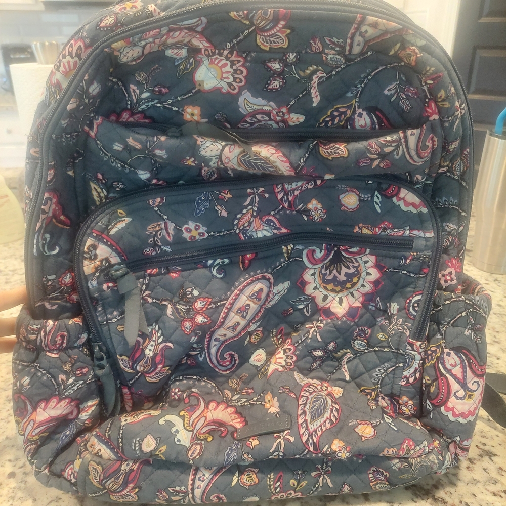 Vera Bradley Multicolor Paisley Kids Backpack